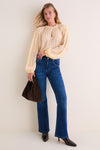 Pearl Elspen Long Sleeve Silk Blouse