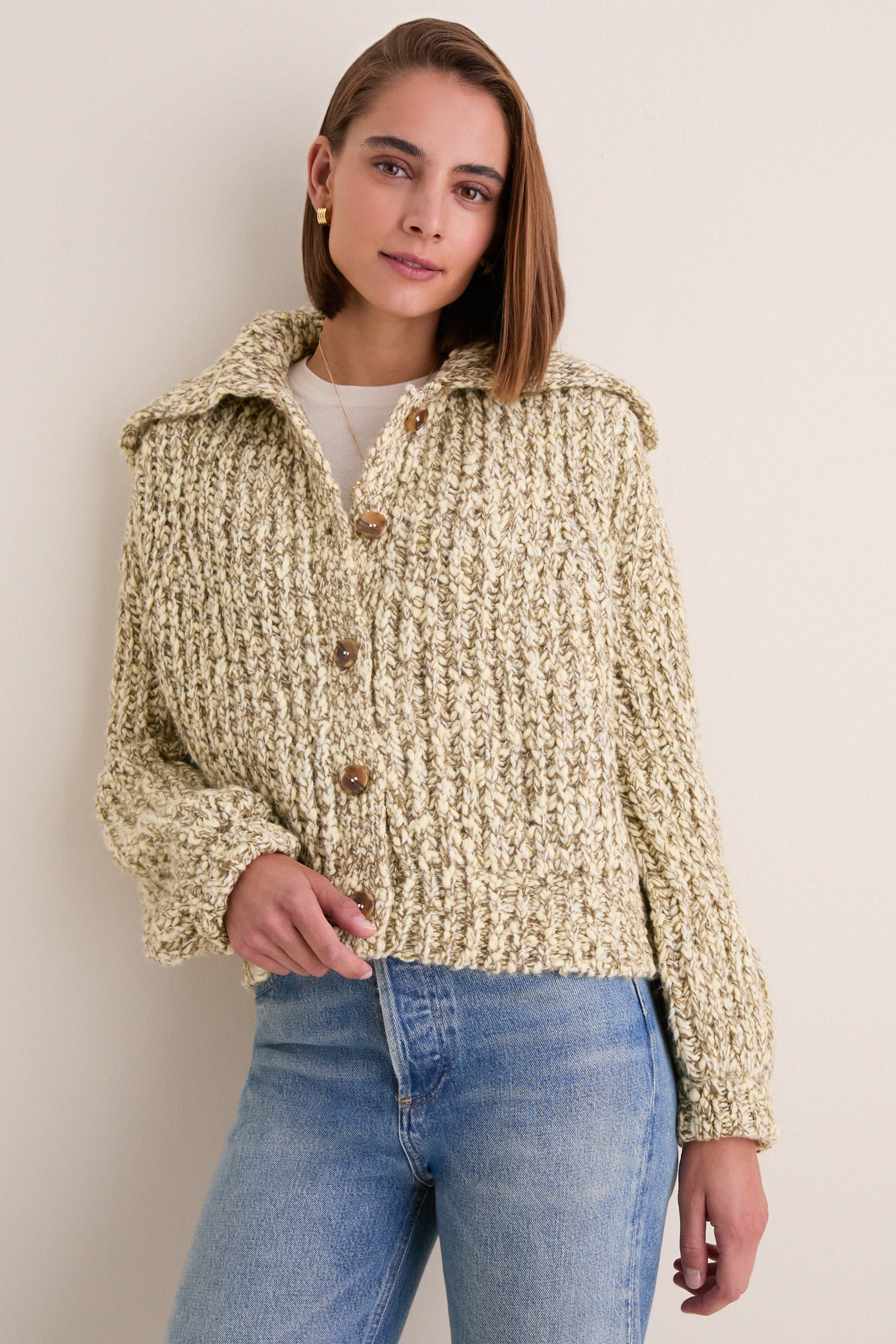 Alabaster Louise Knit Cardigan
