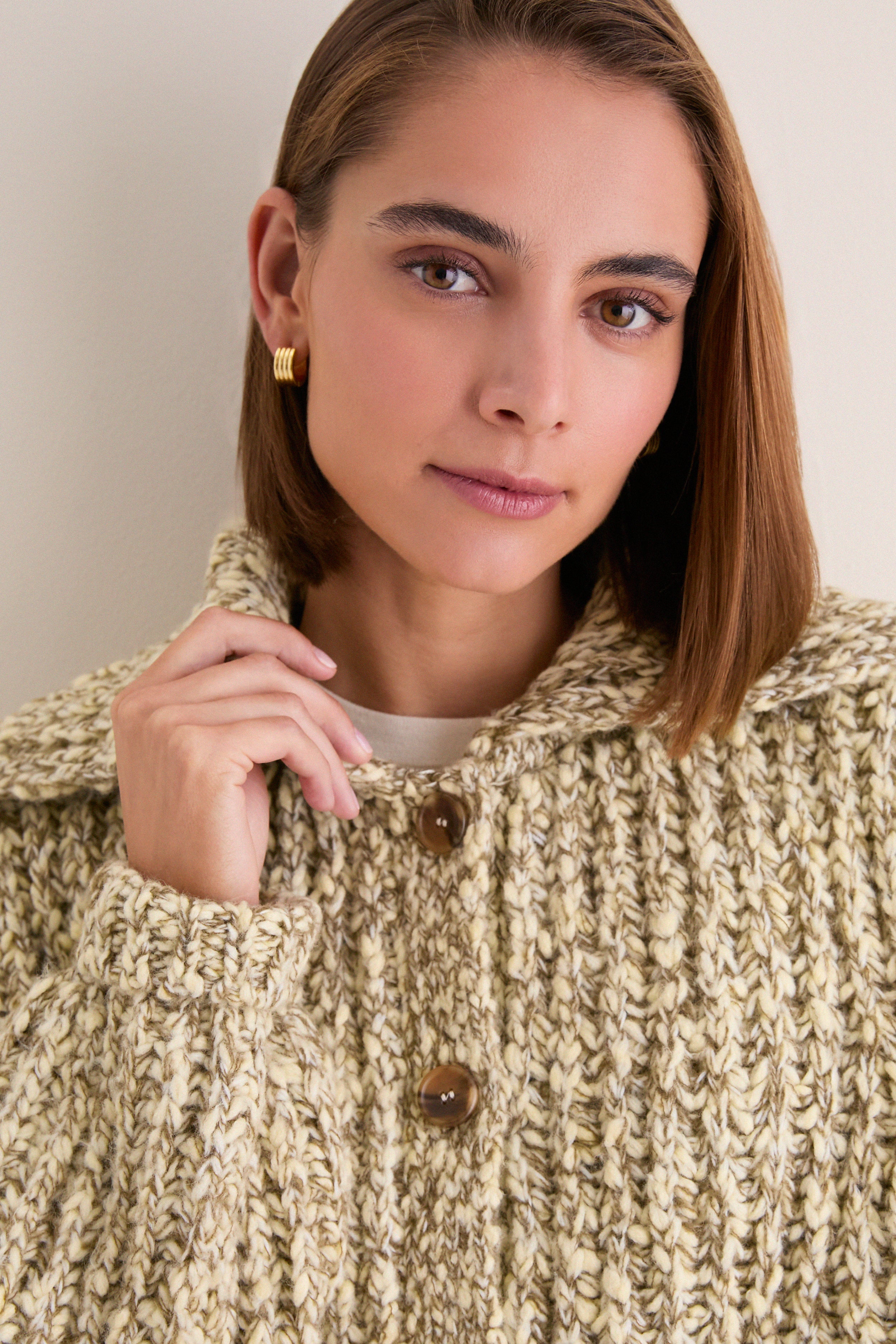 Alabaster Louise Knit Cardigan