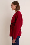 Cerise Sasha Wool Coat