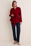 Cerise Sasha Wool Coat