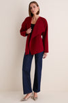 Cerise Sasha Wool Coat