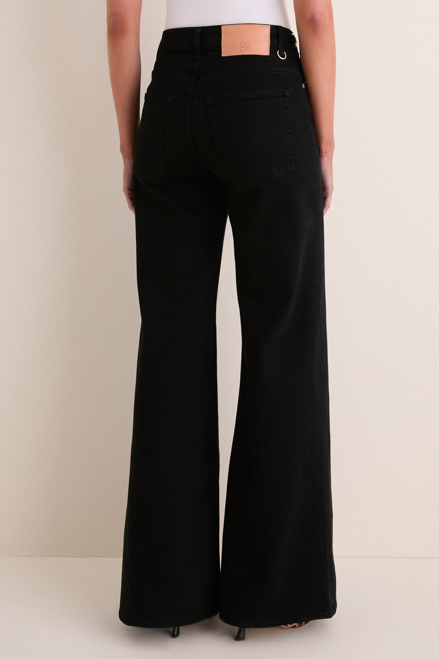 Noir Stretch Valory Flare Jean