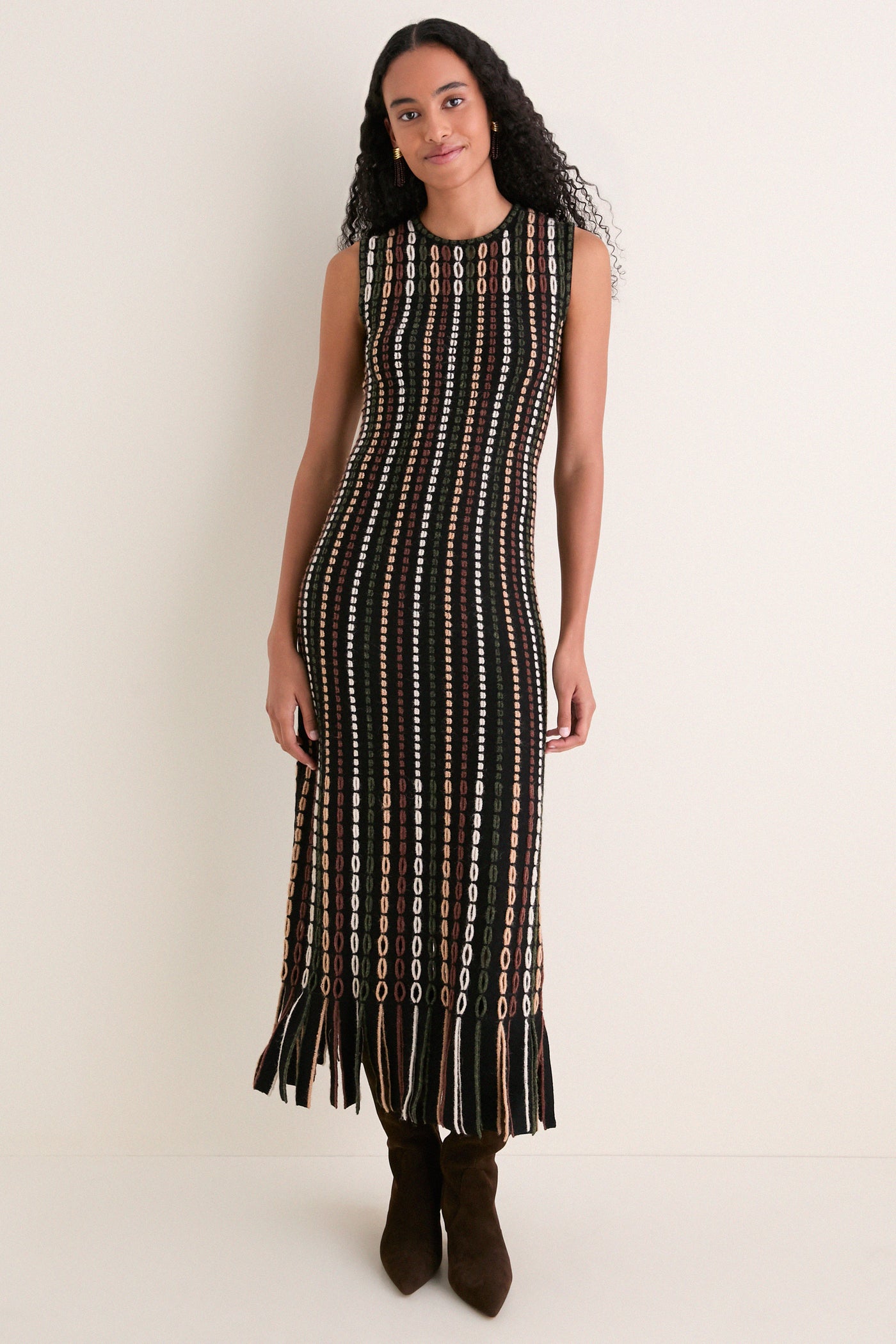 Noctis Amina Sleeveless Knit Dress