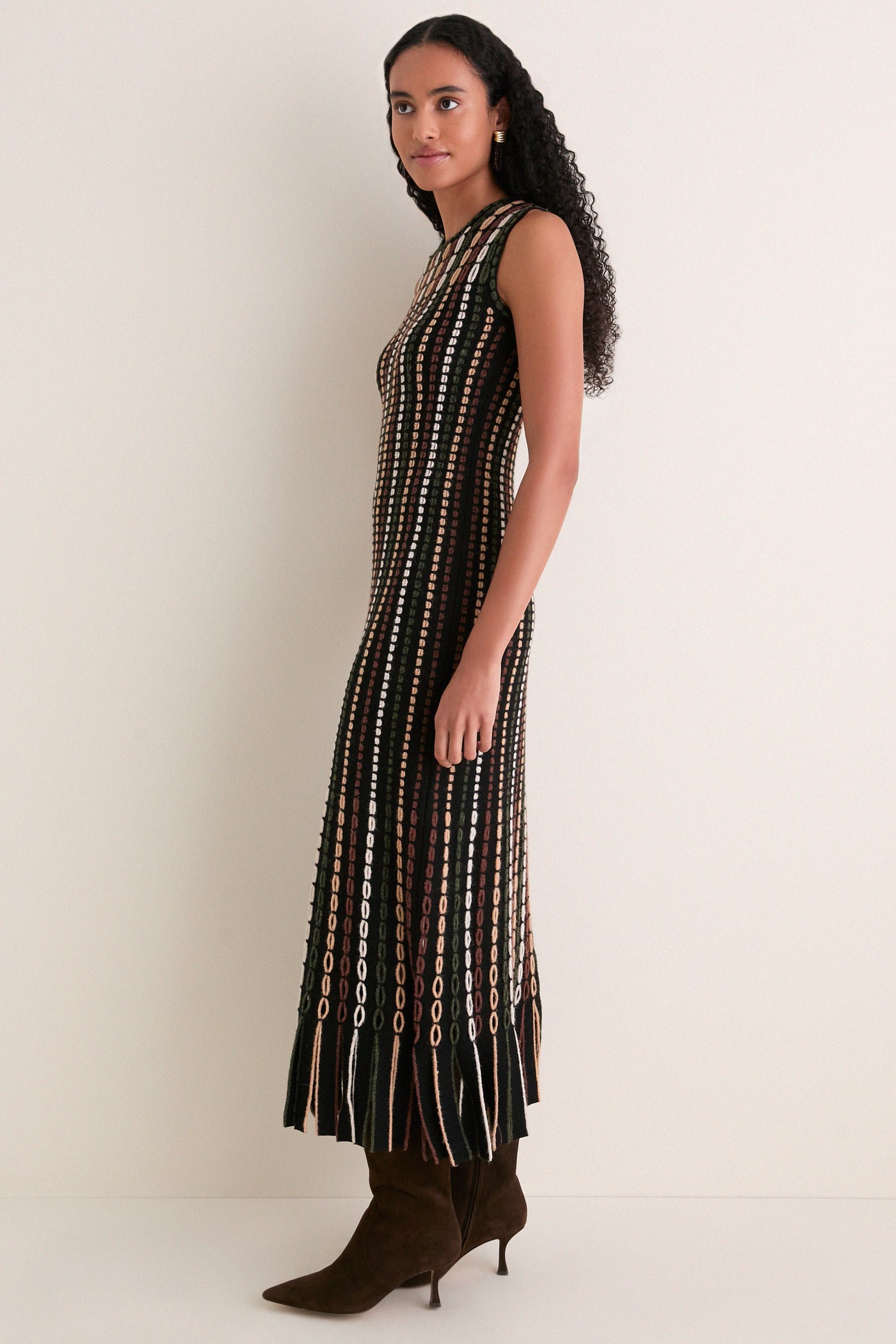 Noctis Amina Sleeveless Knit Dress