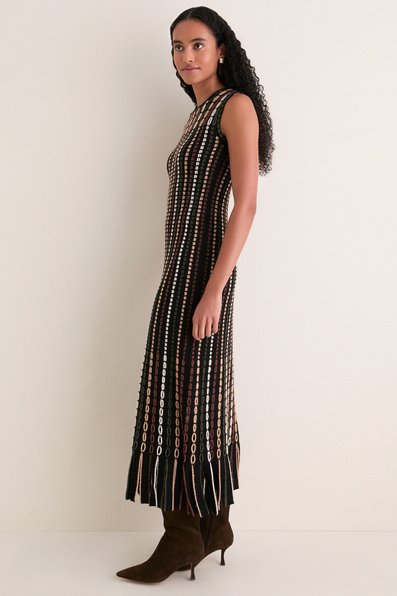 Noctis Amina Sleeveless Knit Dress
