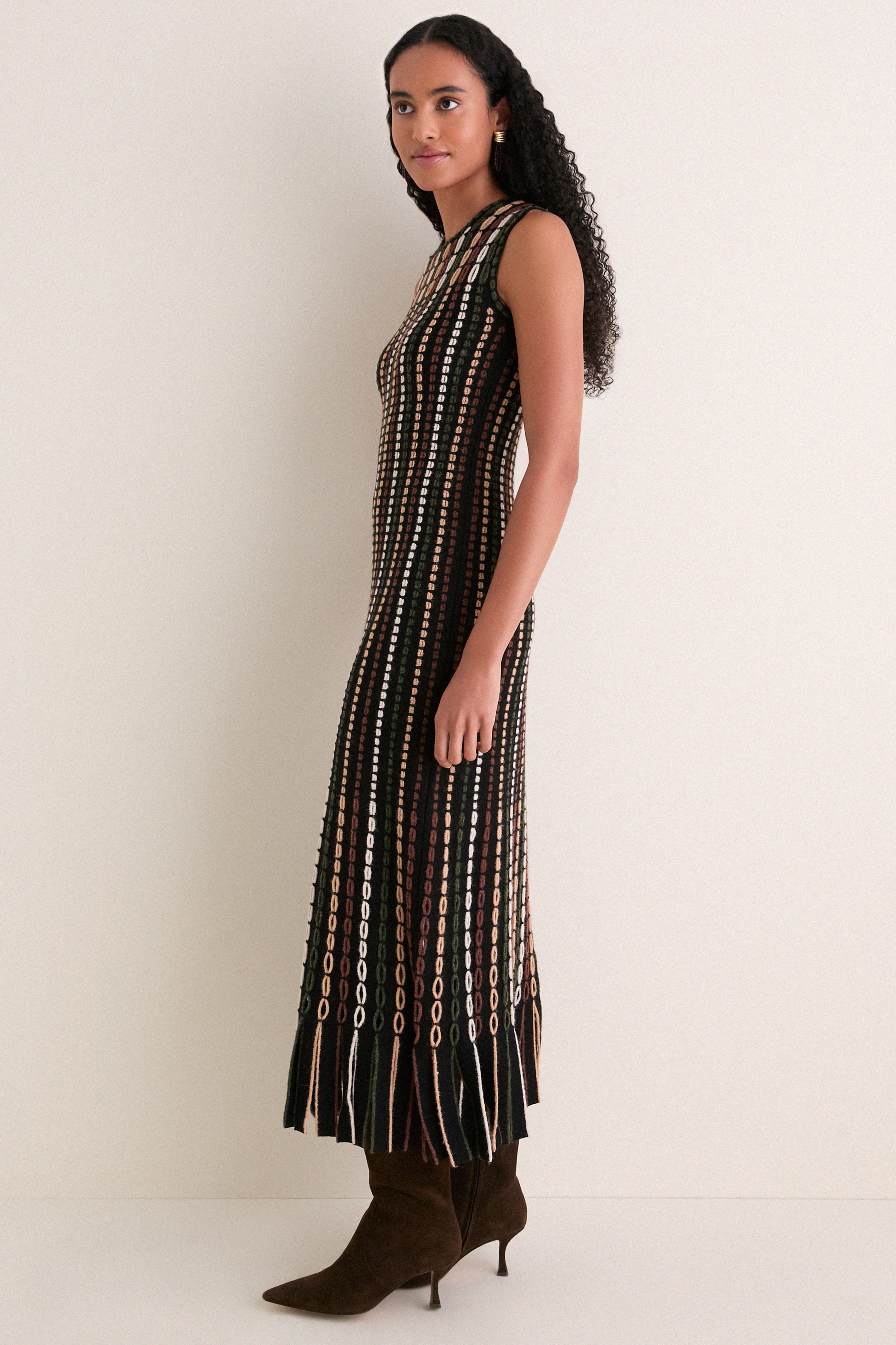 Noctis Amina Sleeveless Knit Dress