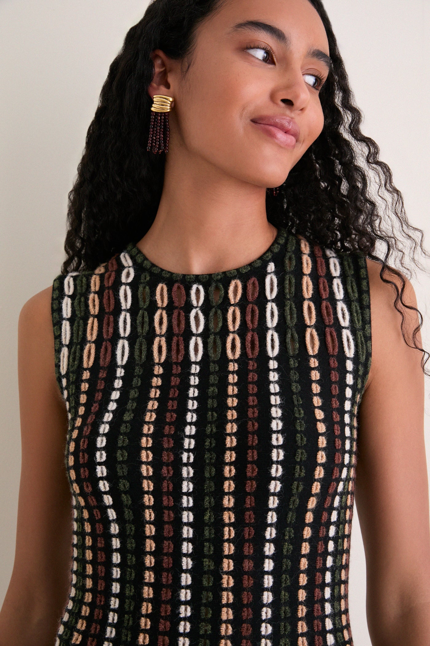 Noctis Amina Sleeveless Knit Dress