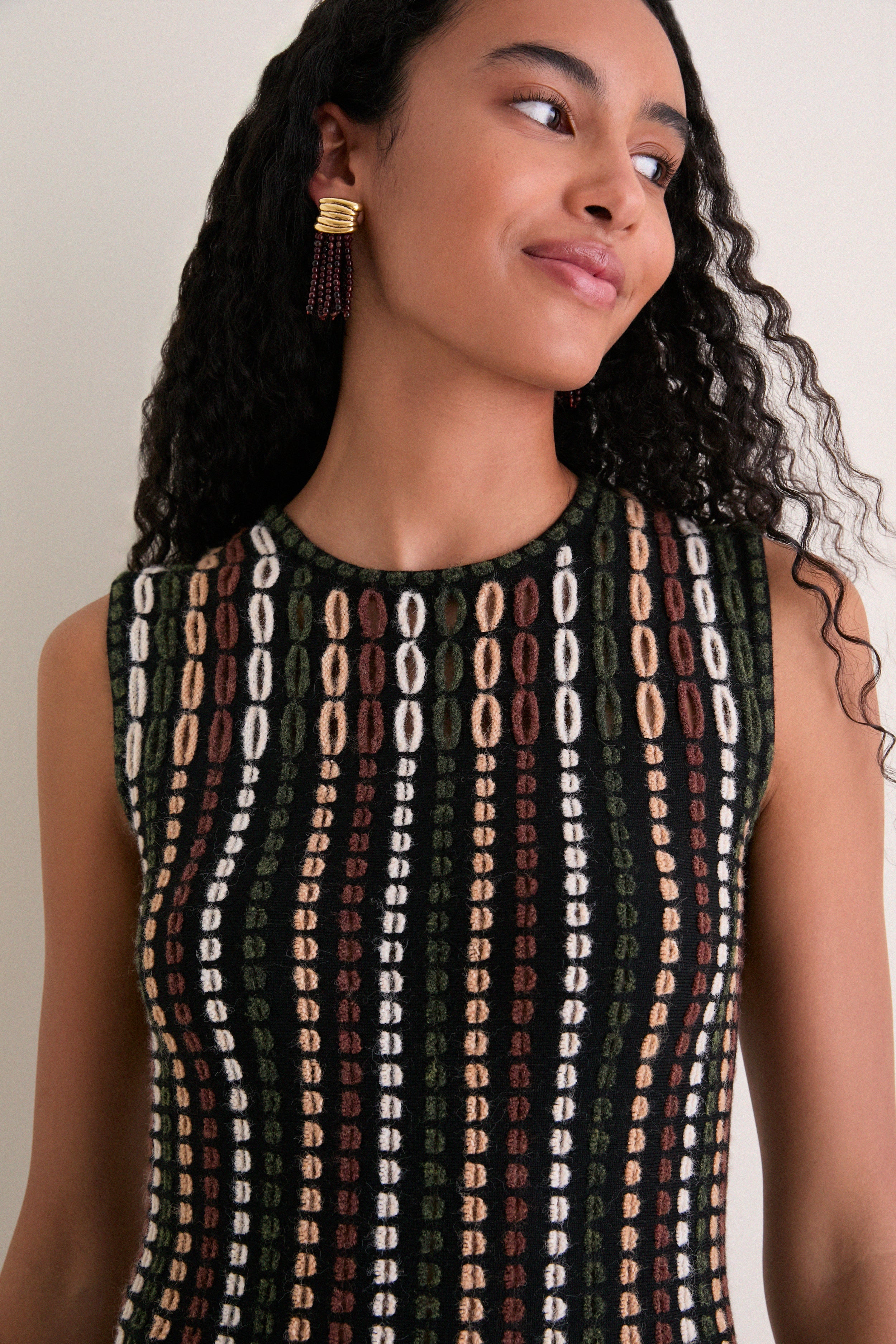 Noctis Amina Sleeveless Knit Dress