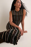 Noctis Amina Sleeveless Knit Dress