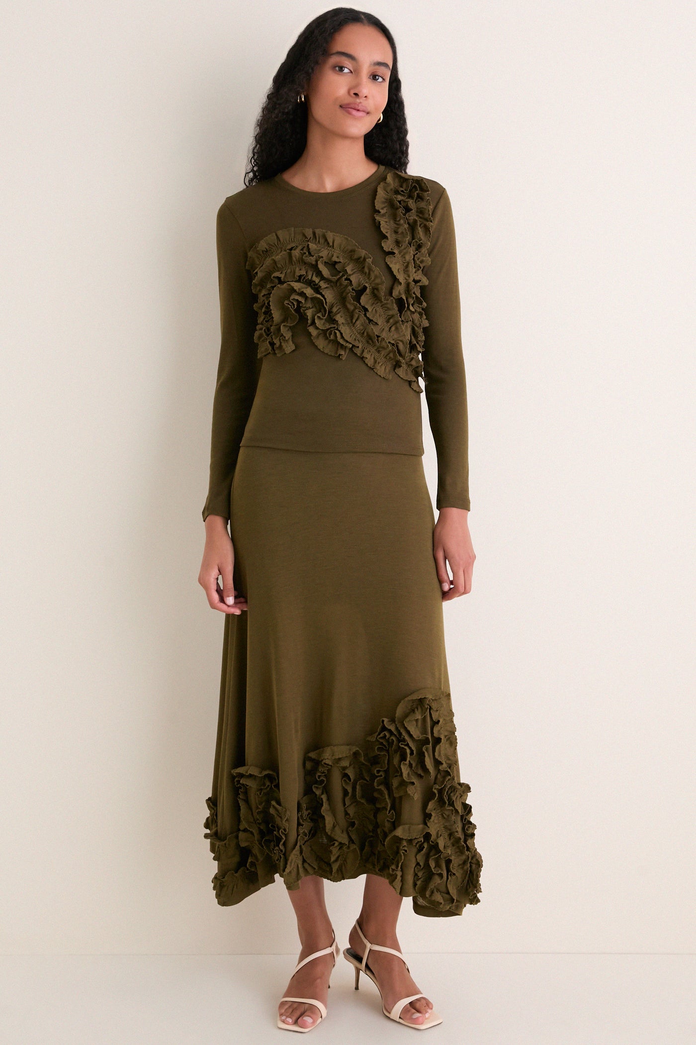 Loden Polina Long Sleeve Jersey Top