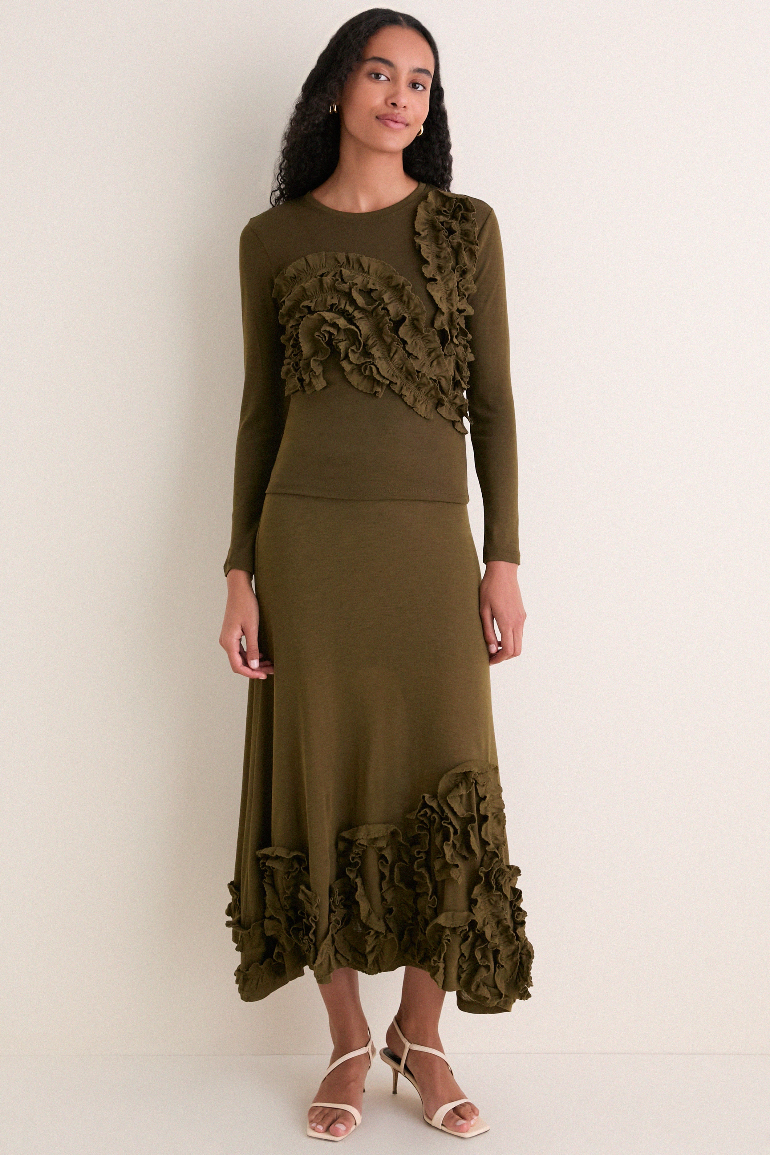 Loden Polina Long Sleeve Jersey Top