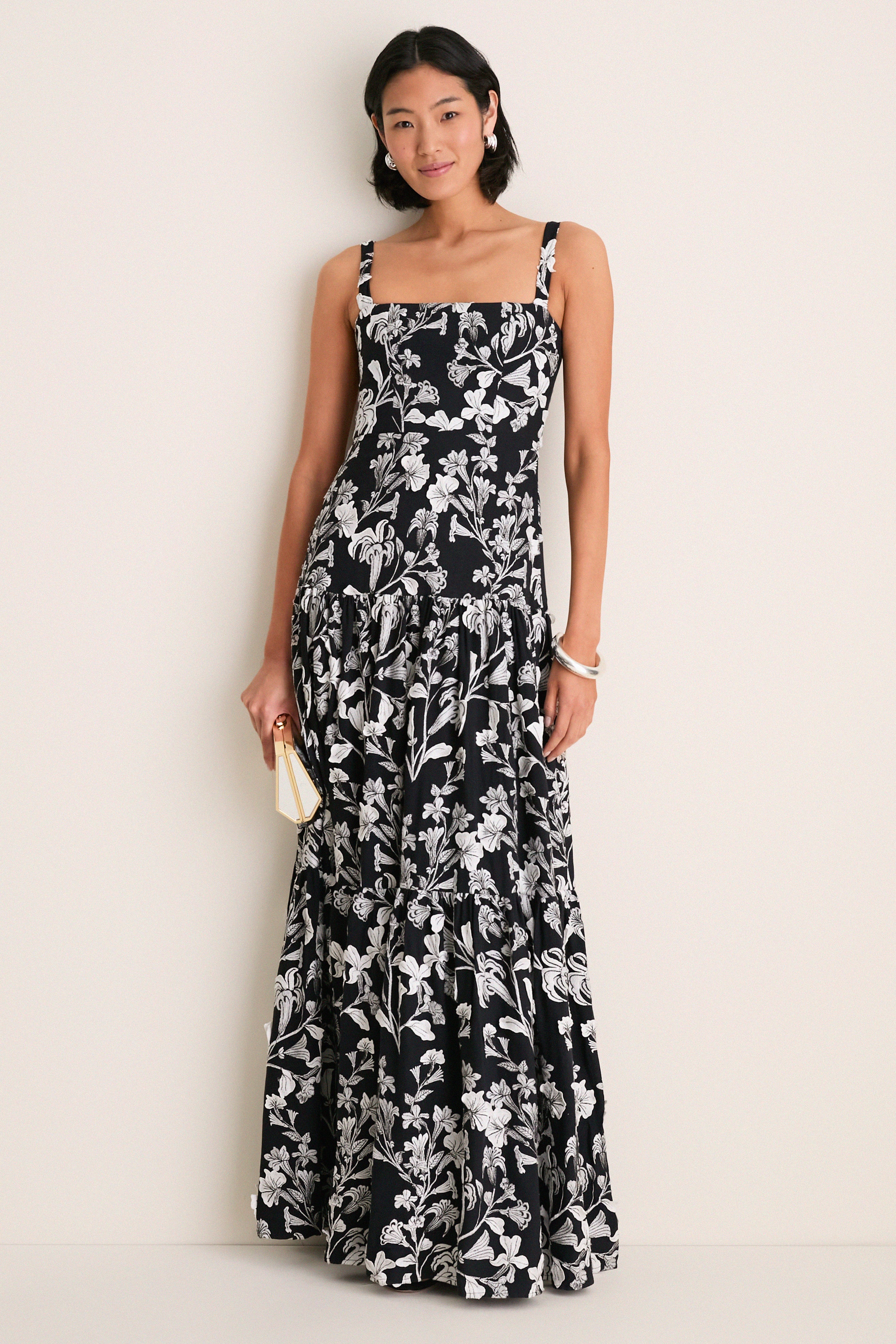 Exclusive Embroidered Guayacan Lima Maxi Dress | Agua by Agua Bendita Exclusive Embroidered Guayacan Lima Maxi Dress | Agua by Agua Bendita