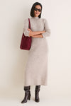Burgundy Suede Large Belted Bucket Bag