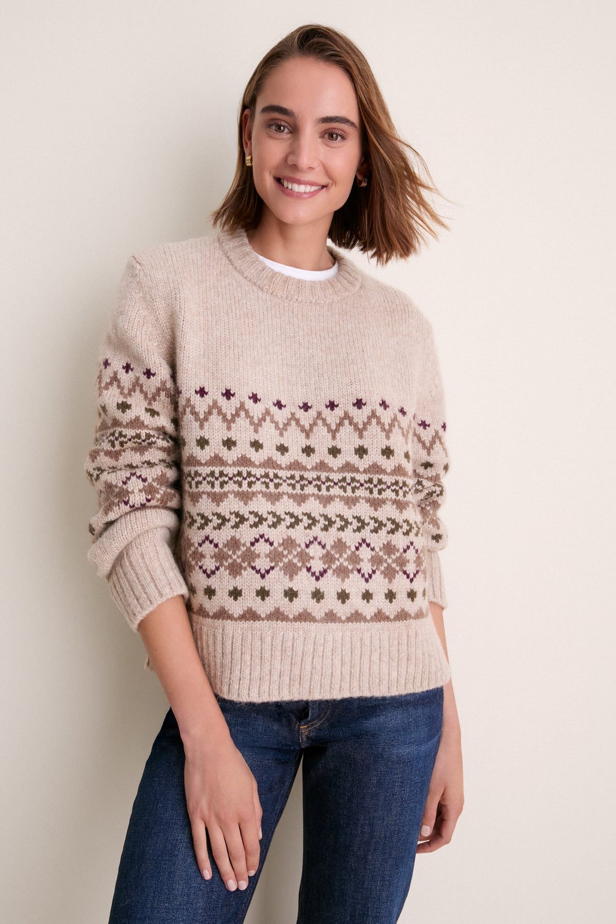 Oatmeal Sterling Crewneck