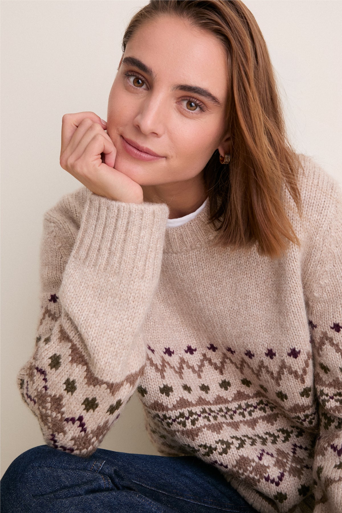 Oatmeal Sterling Crewneck