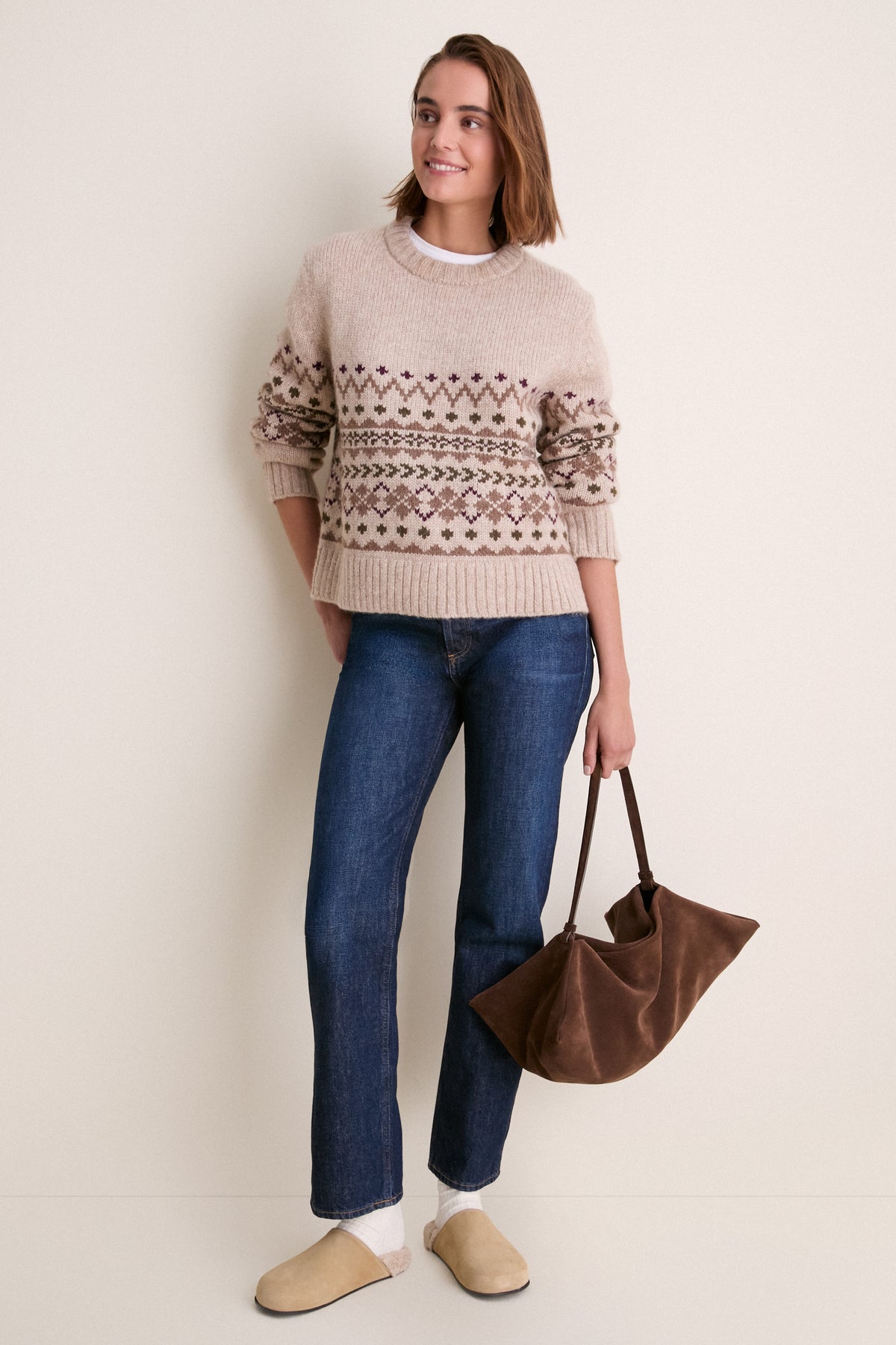Oatmeal Sterling Crewneck
