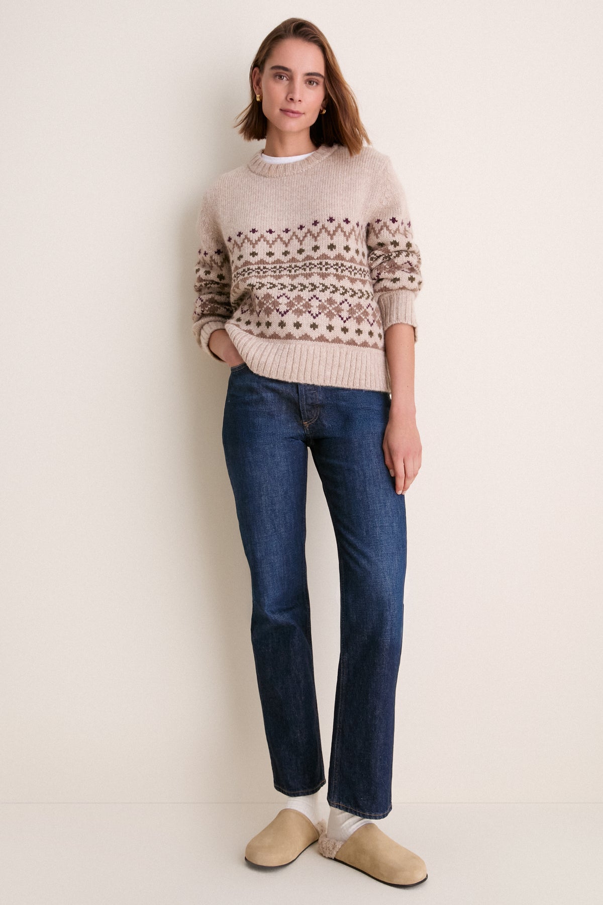 Oatmeal Sterling Crewneck
