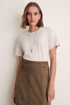 Oatmeal Vintage Pocket Tee