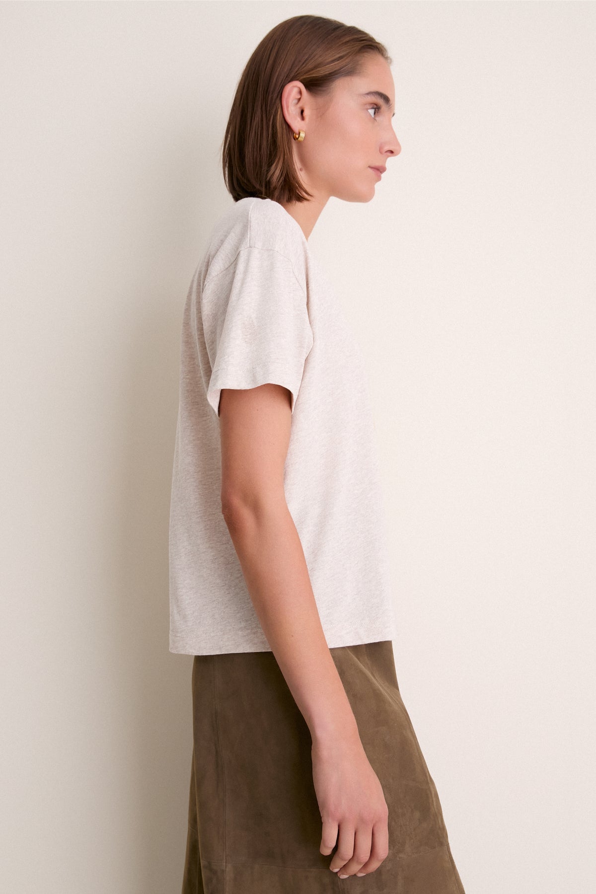 Oatmeal Vintage Pocket Tee