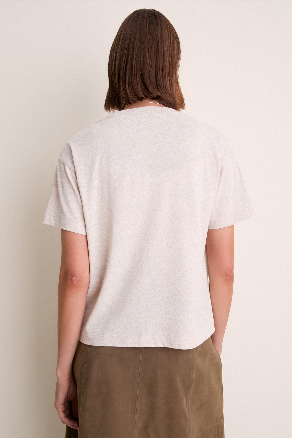 Oatmeal Vintage Pocket Tee
