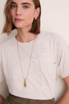 Oatmeal Vintage Pocket Tee