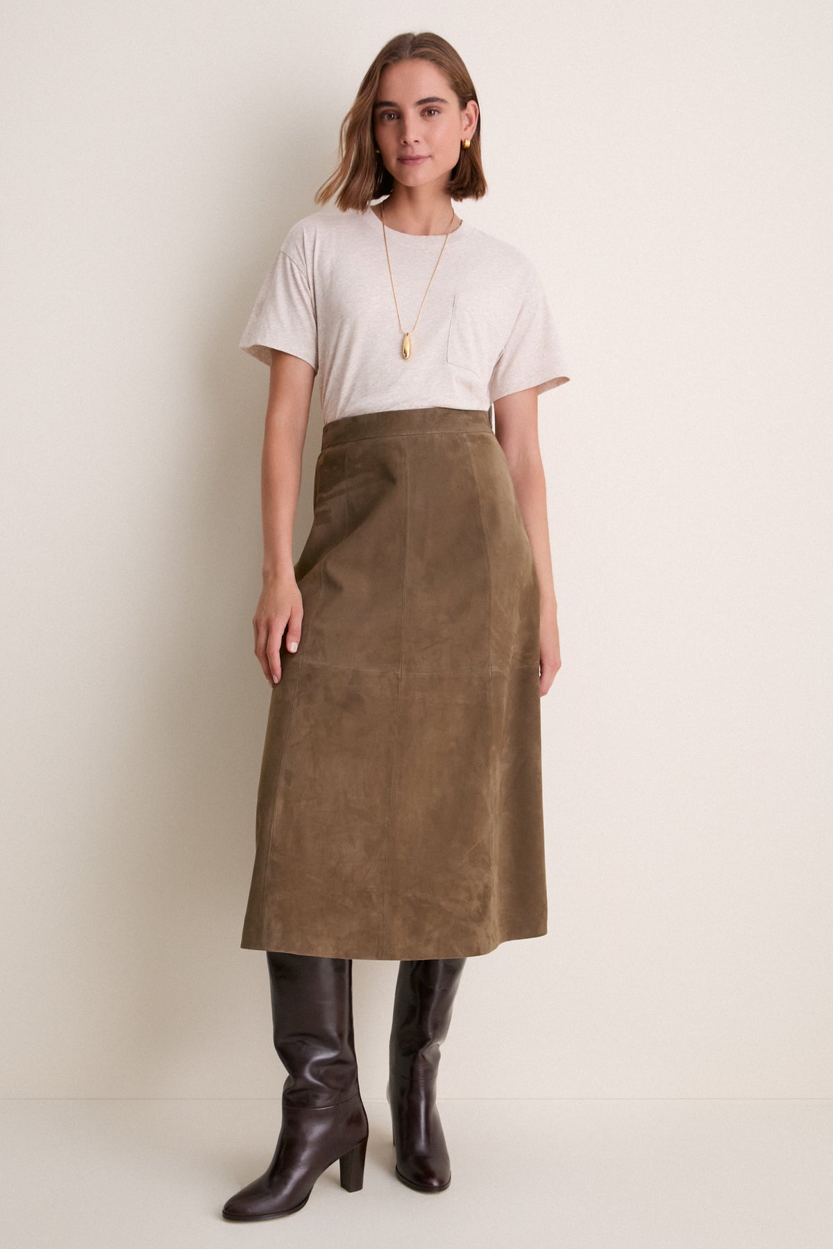 Oatmeal Vintage Pocket Tee