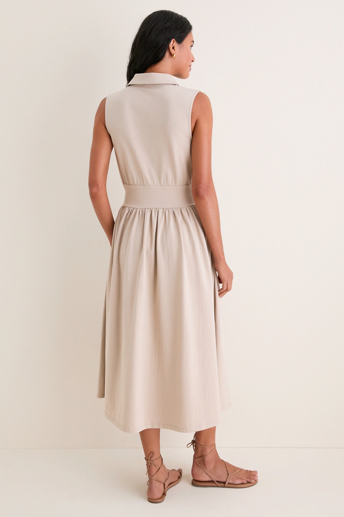 Tuckernuck Sand Mikaela Midi Dress Sand / L