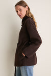 Chocolate Kam Coat