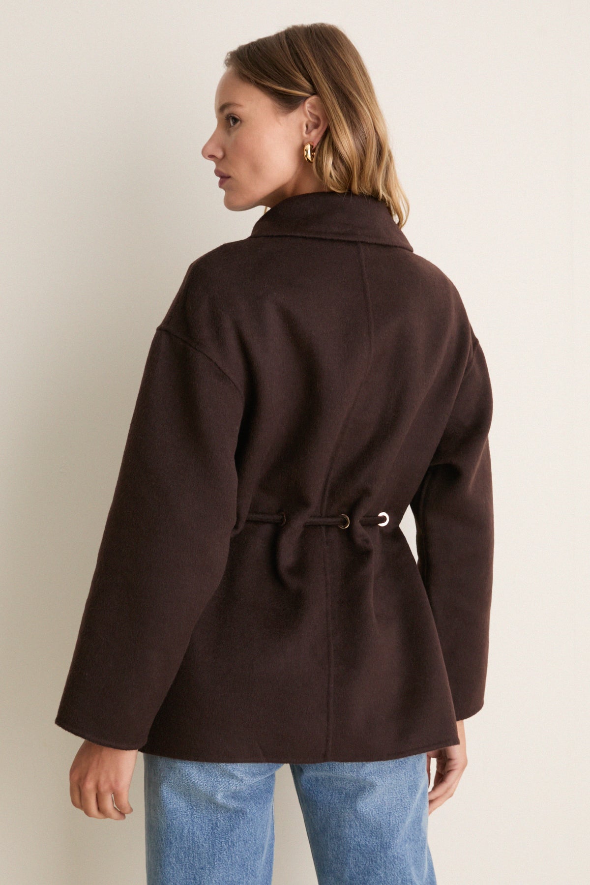 Chocolate Kam Coat