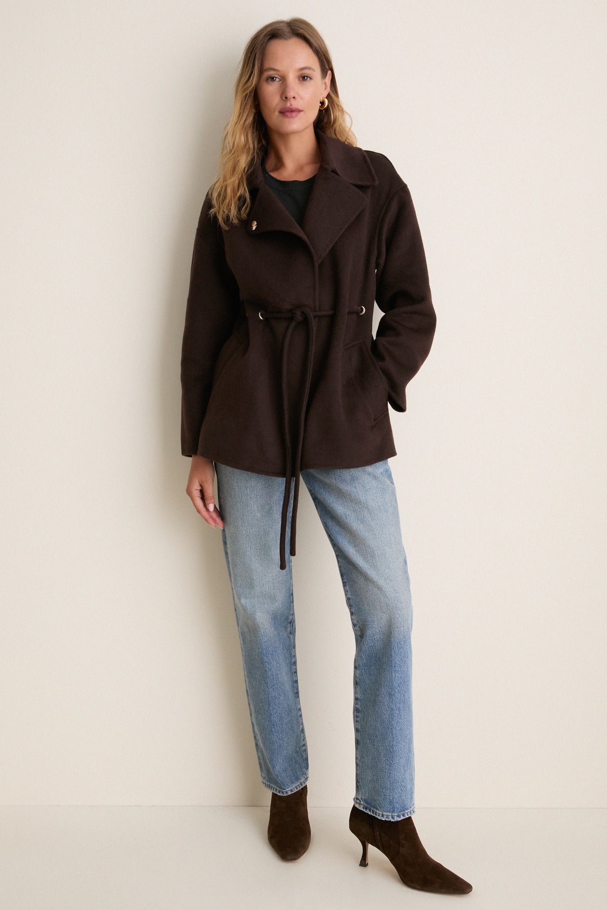 Chocolate Kam Coat