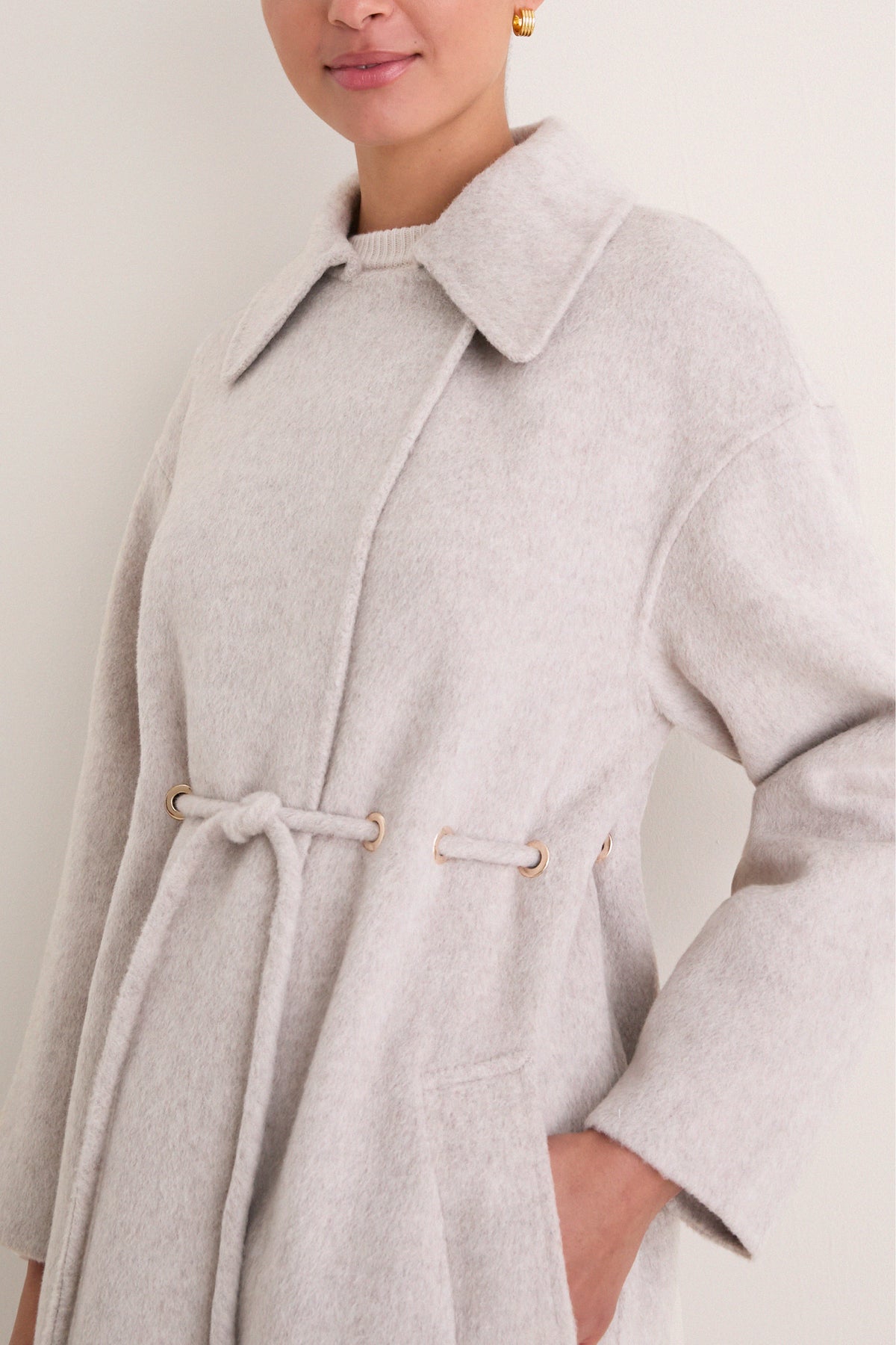 Greige Kate Coat