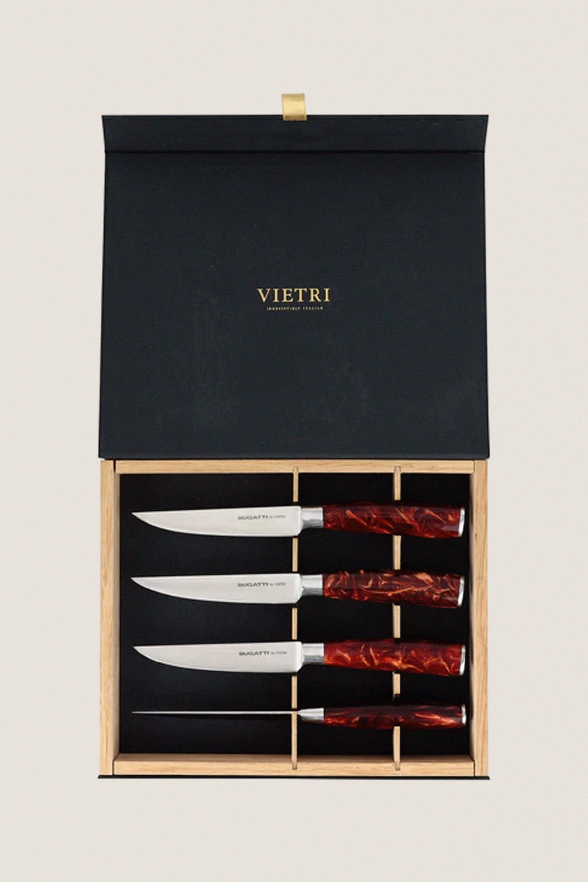 Coltelli Brown Marbled Steak Knives (Set of 4)