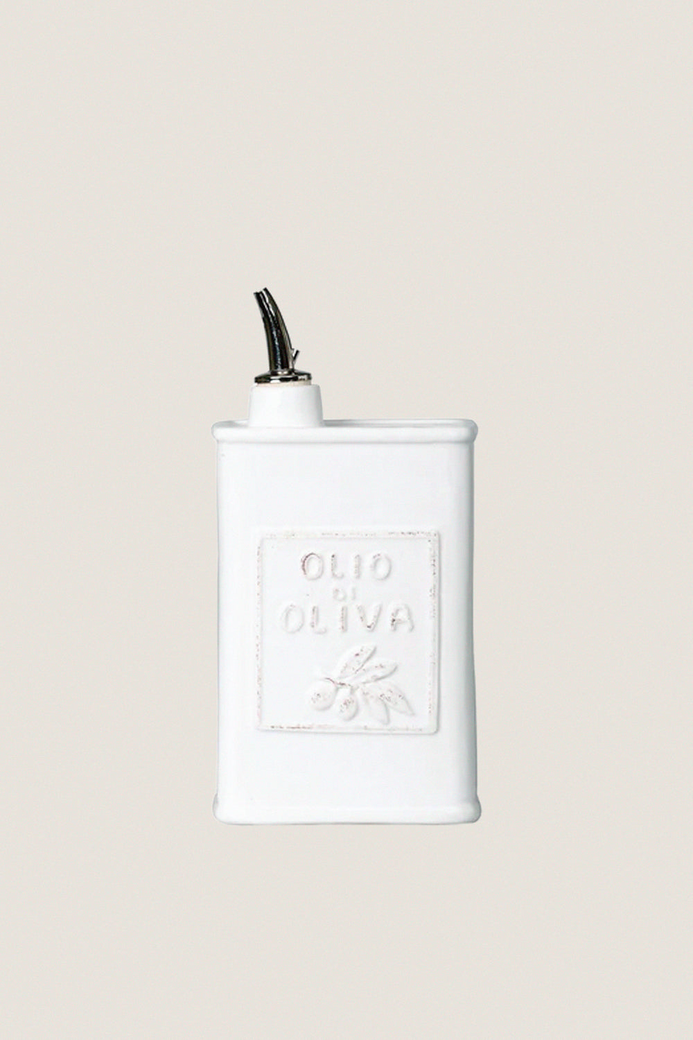 Lastra White Olive Oil Can