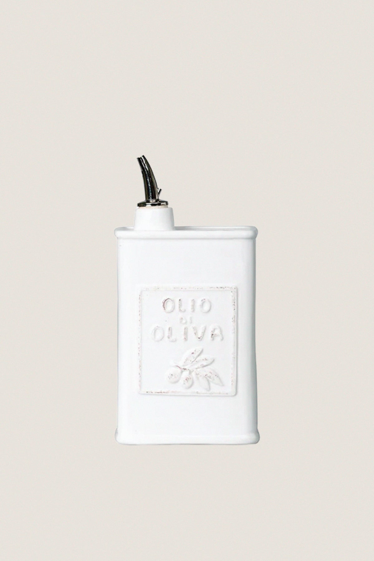 Lastra White Olive Oil Can