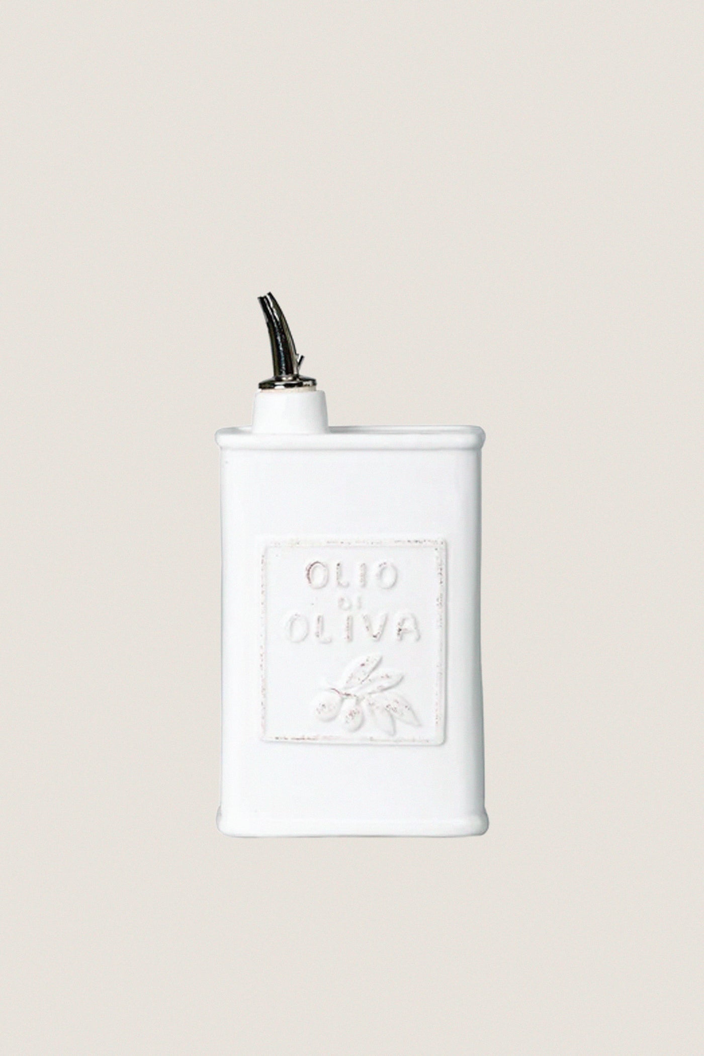 Lastra White Olive Oil Can