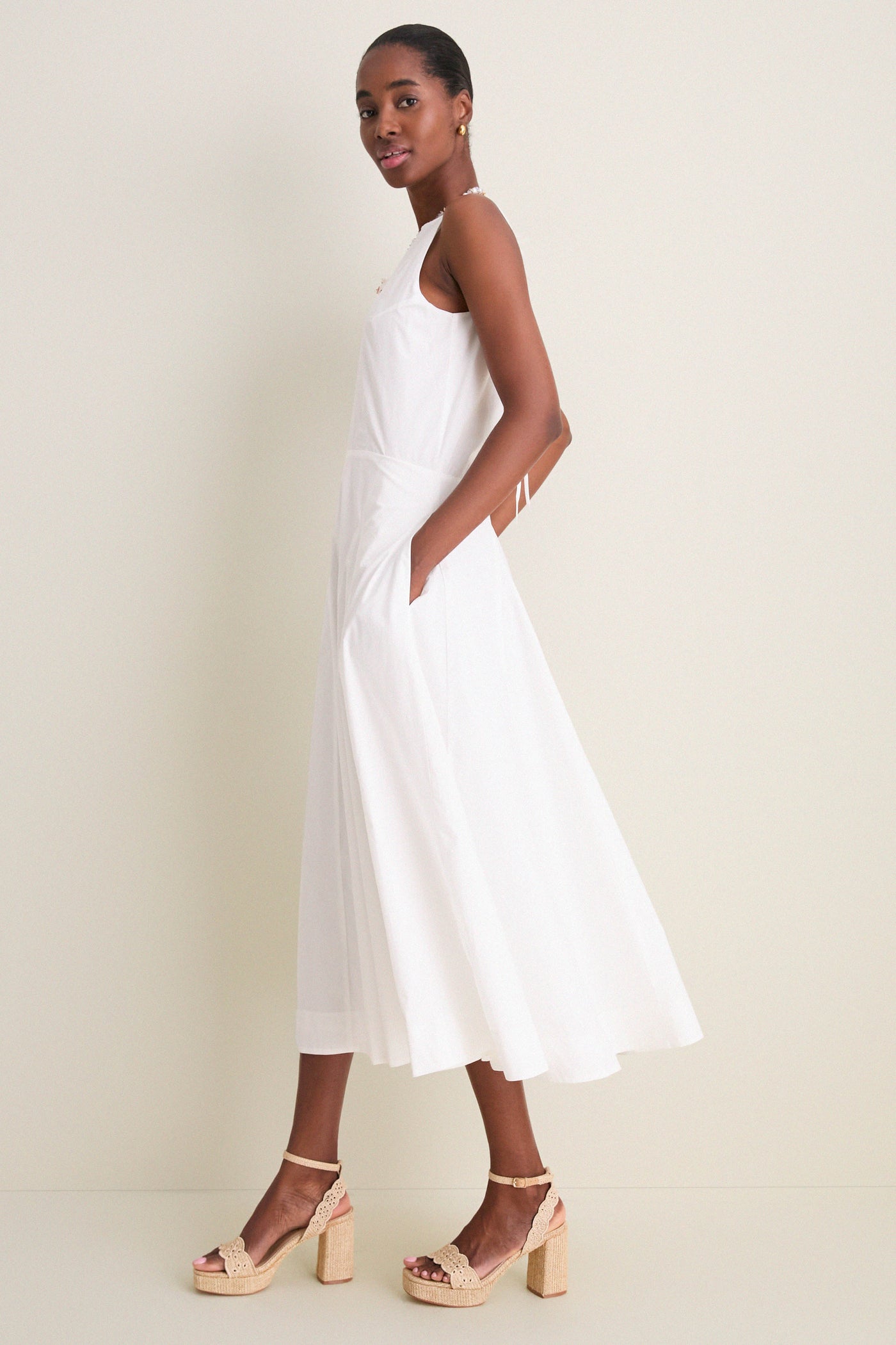 ivory dress and shoes Everything You Need To Know About Ivory and White Wedding Shoes