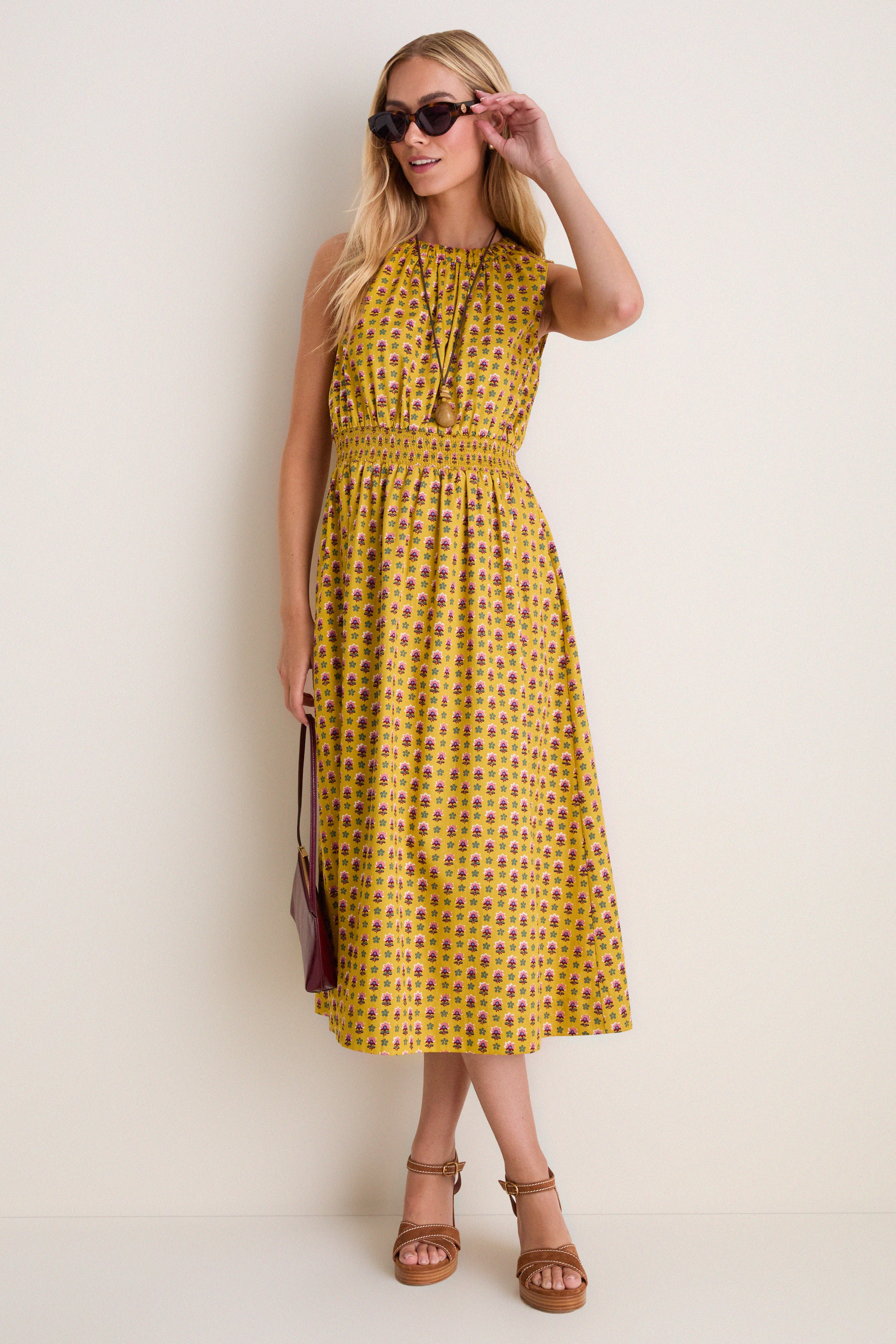 Marigold Meadow Walker Tank Dress