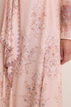 Peach Paisley Valiant Sheath Dress