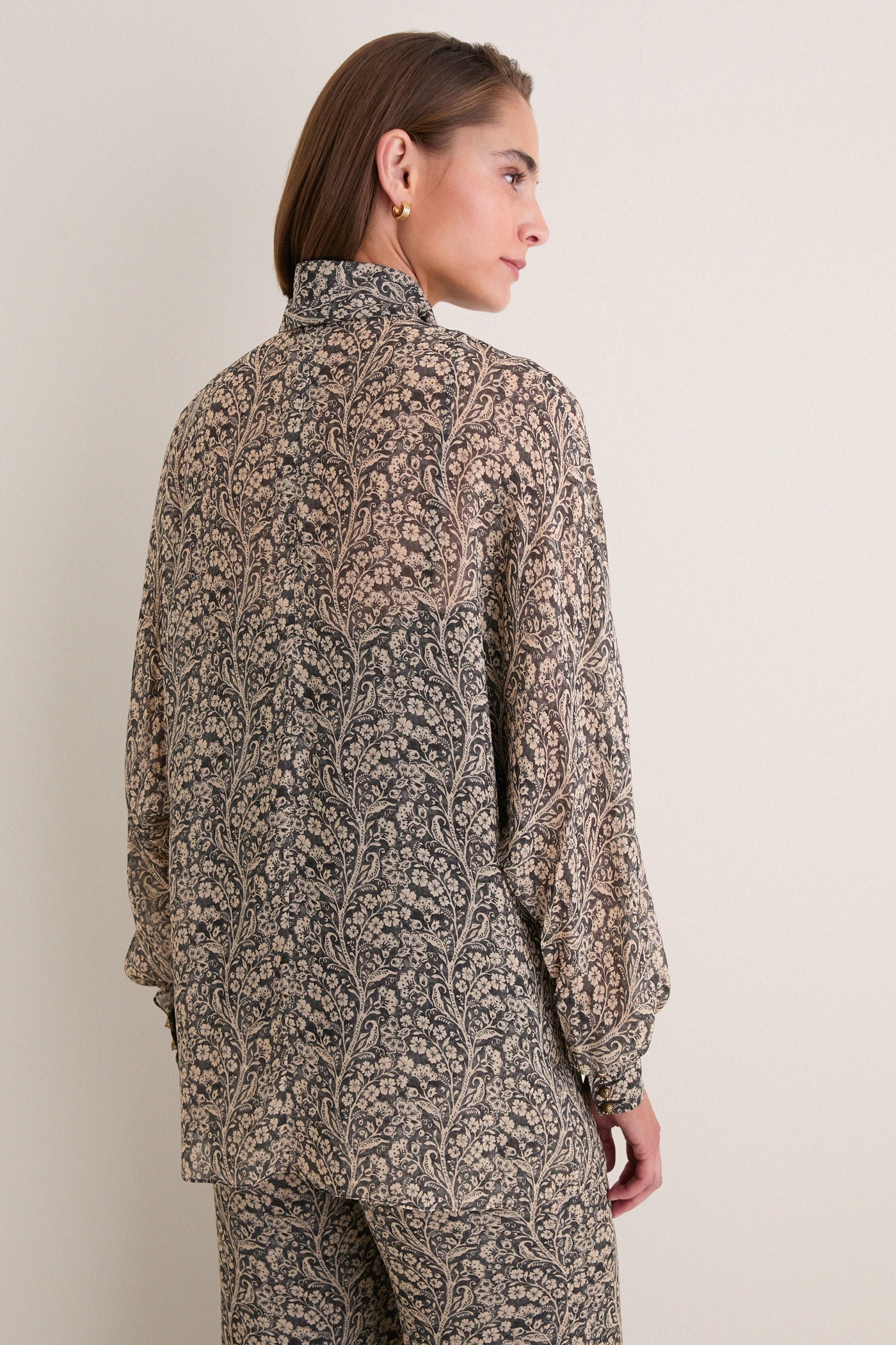 Fleur Stamp Valiant Blouse Top