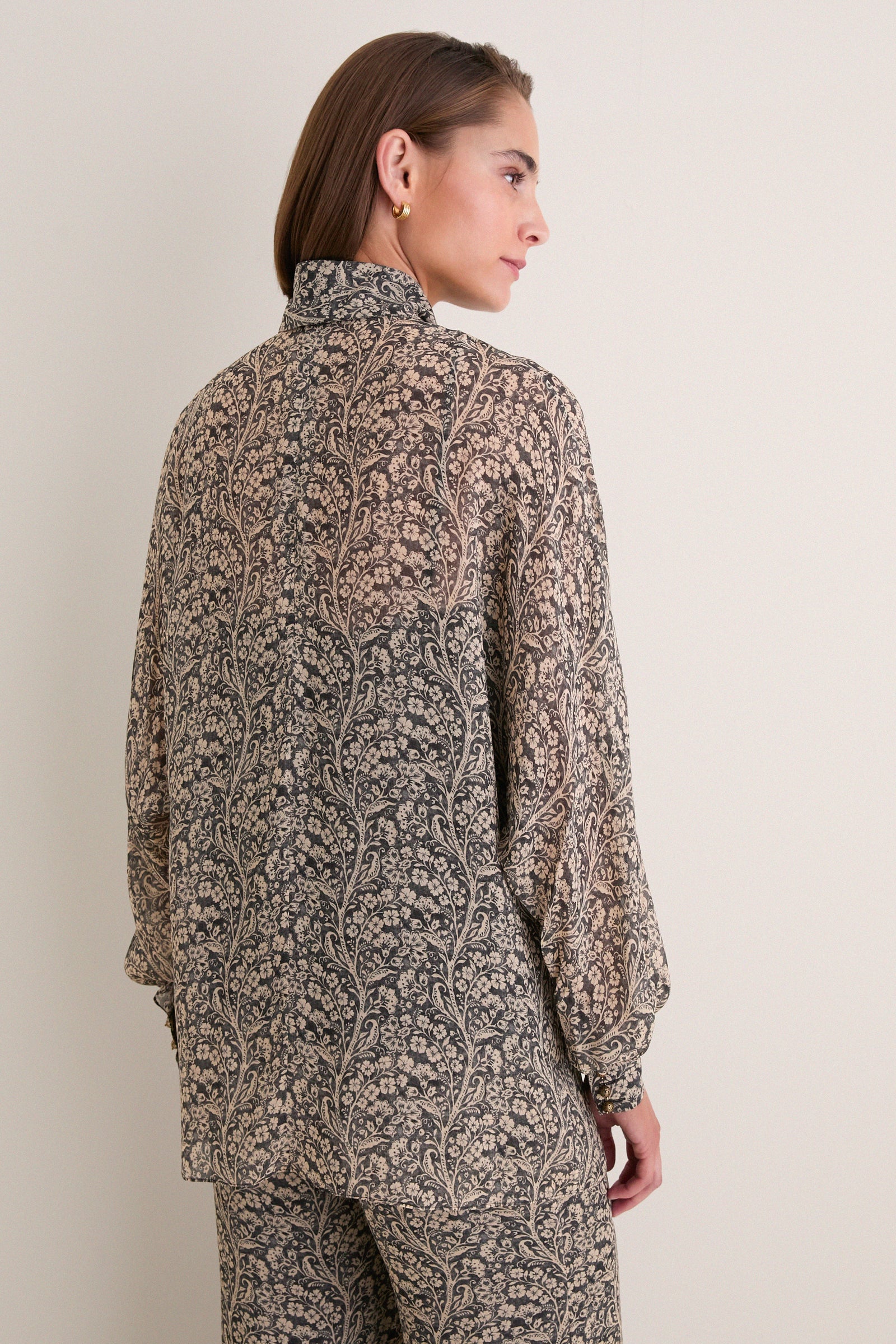 Fleur Stamp Valiant Blouse Top
