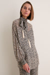 Fleur Stamp Valiant Blouse Top