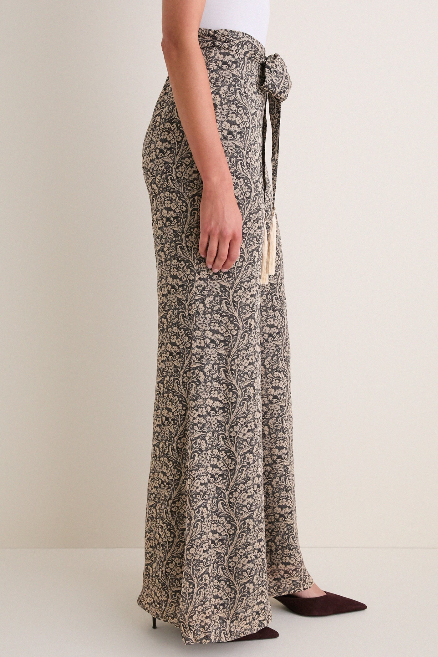 Fleur Stamp Valiant Soft Flare Pant