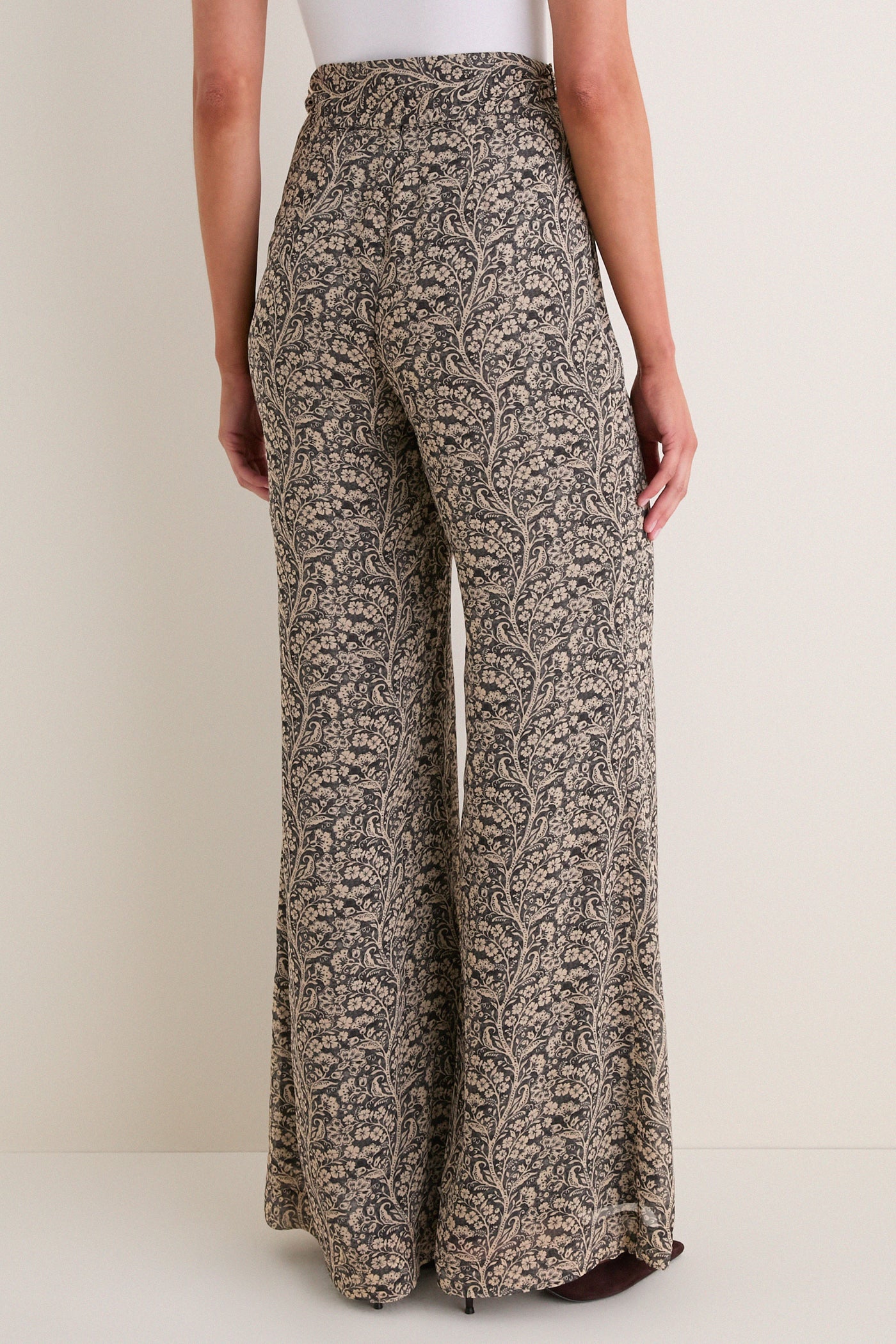 Fleur Stamp Valiant Soft Flare Pant