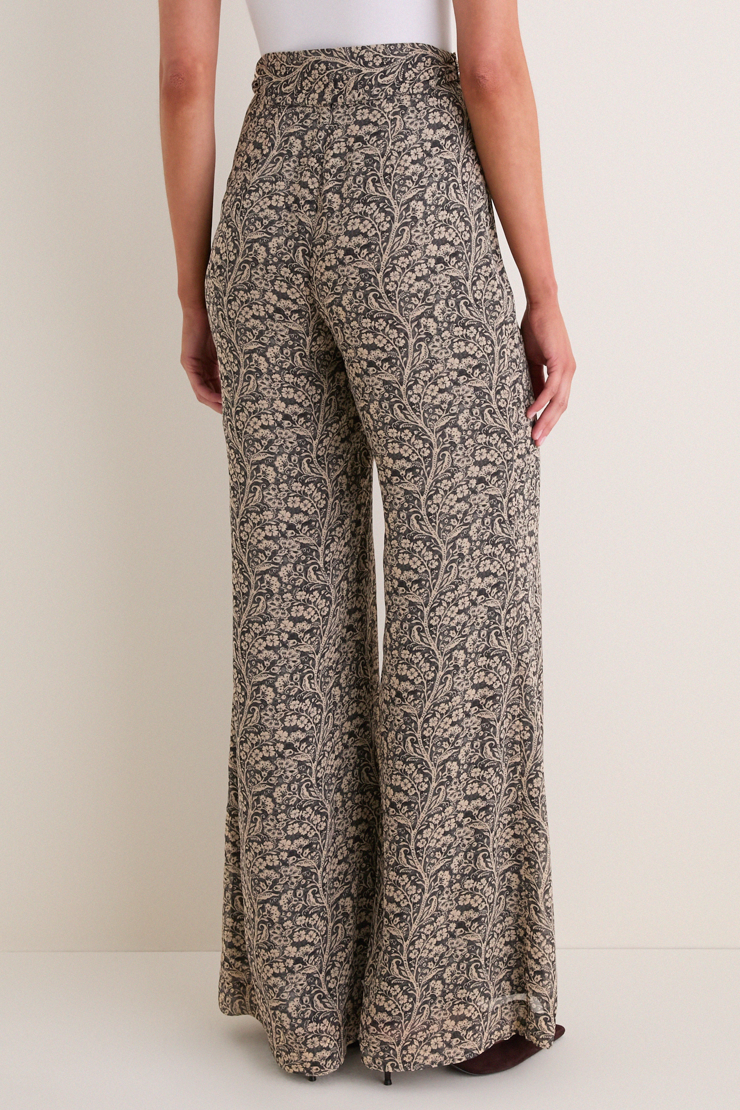 Fleur Stamp Valiant Soft Flare Pant