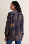 Multi Geo Print Relaxed Shirt
