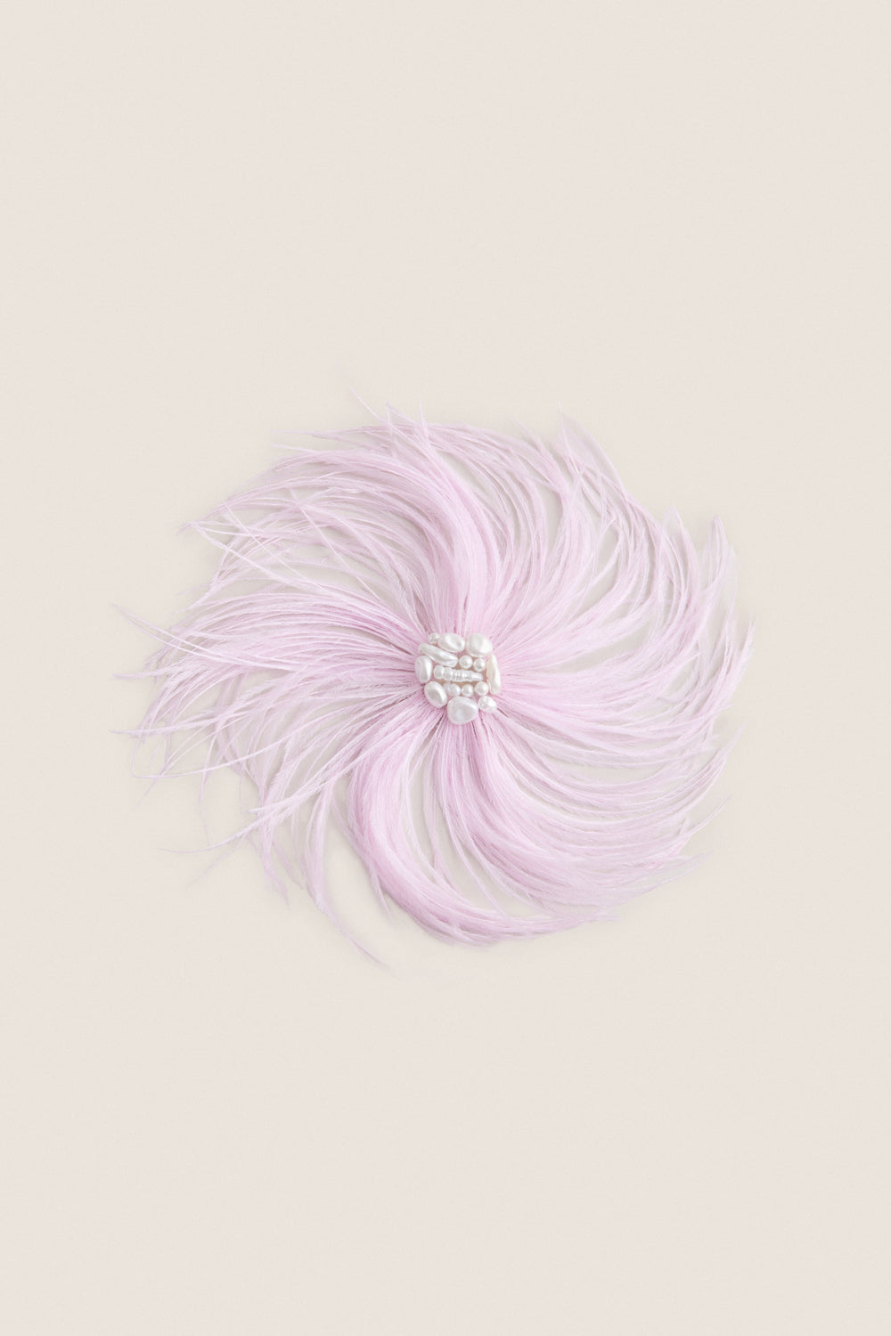 Pink Feather Pin