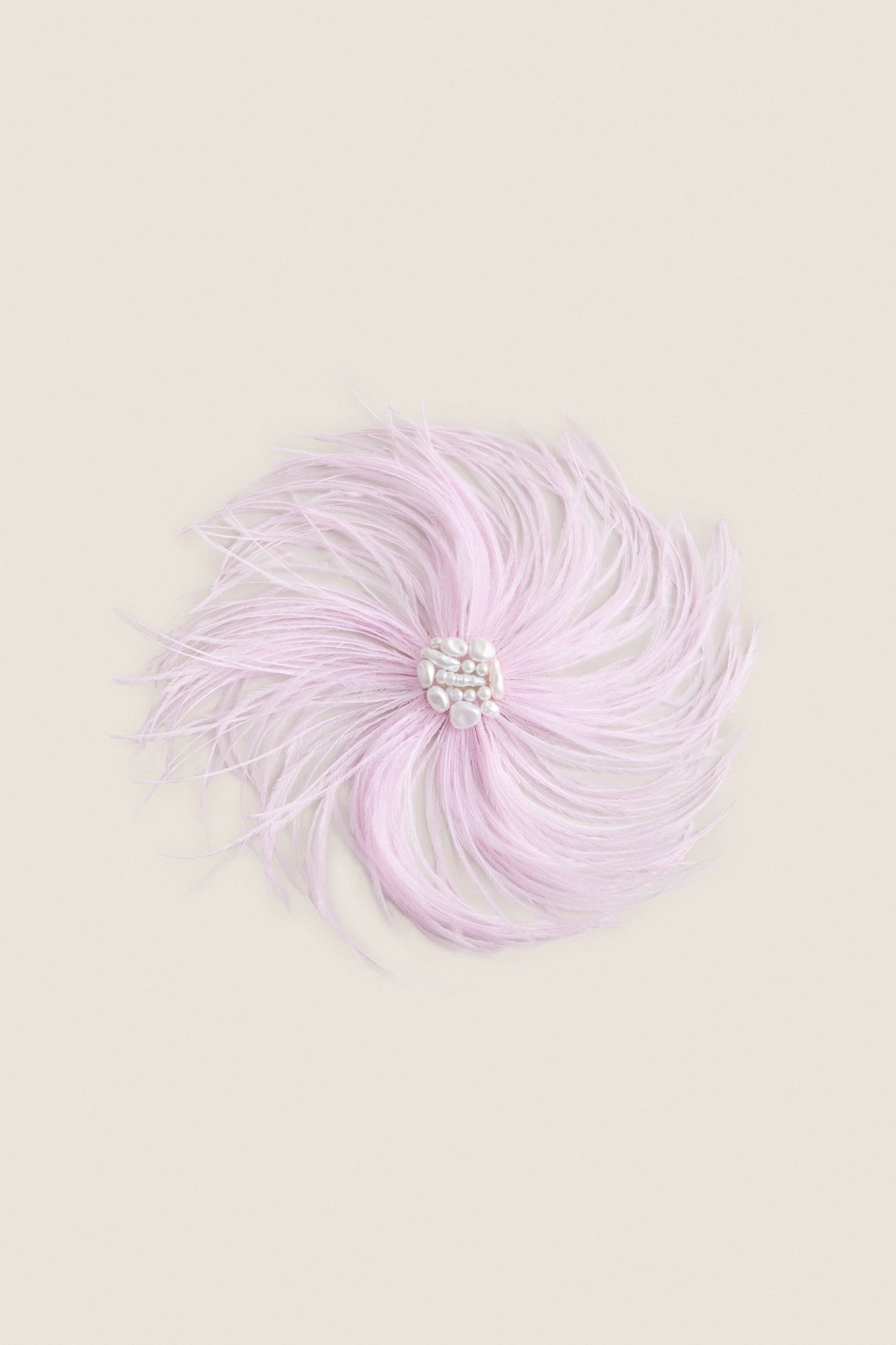 Pink Feather Pin