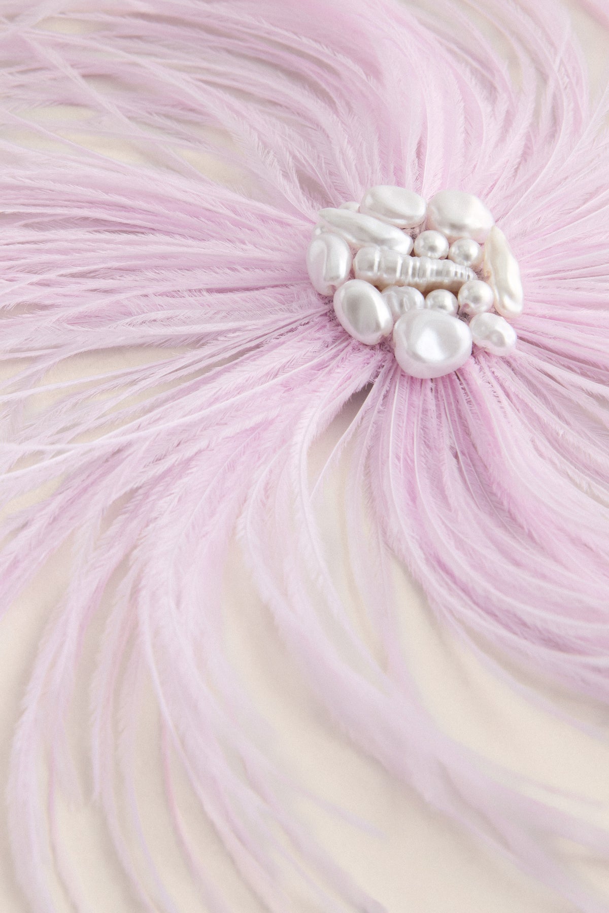Pink Feather Pin
