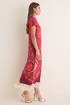 Alchemy Placee Swing Dress with Feathers